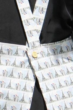 Tablier Japonais Tissu Tours Eiffel 10 Tablier Japonais Tissu Tours Eiffel -Maison Sajou Soldes tablier japonais tissu tours eiffel 3