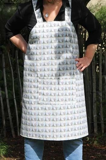 Tablier Japonais Tissu Tours Eiffel 3 Tablier Japonais Tissu Tours Eiffel