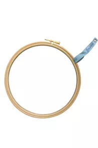 Tambour Broderie En Bois Taille 17 Cm