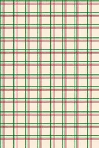 Tissu Coton Au Mètre Carreaux Rouges Et Verts