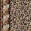 Tissu Coton Au Mètre Motif Léopard -Maison Sajou Soldes tissu coton au metre motif leopard