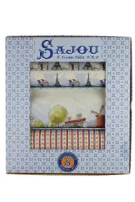 Tissus Coton Paris 3 Coupons Boîte Cadeau