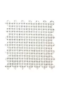 Toile Aïda Coton 5,5 Pts Coupon Écru