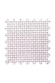 Toile Aïda Coton 5,5 Pts Coupon Rose