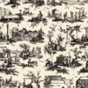 Toile De Jouy Noire Au Mètre Travaux -Maison Sajou Soldes toile de jouy noire au metre travaux