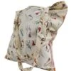 Tote Bag Tissus Ciseaux Sajou Et Rayures -Maison Sajou Soldes tote bag tissus ciseaux sajou et rayures