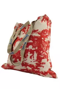 Tote Bag Toile De Jouy Ombres Chinoises